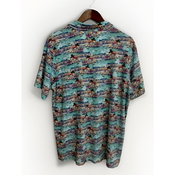 Michaels Men’s Large Shirt Pima Cotton Spandex Made in Peru - Picture 3 of 5